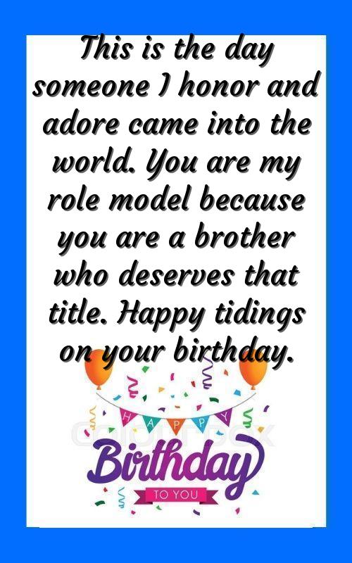 birthday caption for brother in hindi